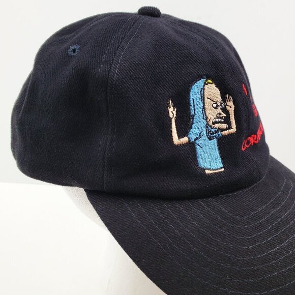 Beavis Butthead MTV Vintage Snapback Hat I Am Great Cornholio! Embroidered - Picture 9 of 12